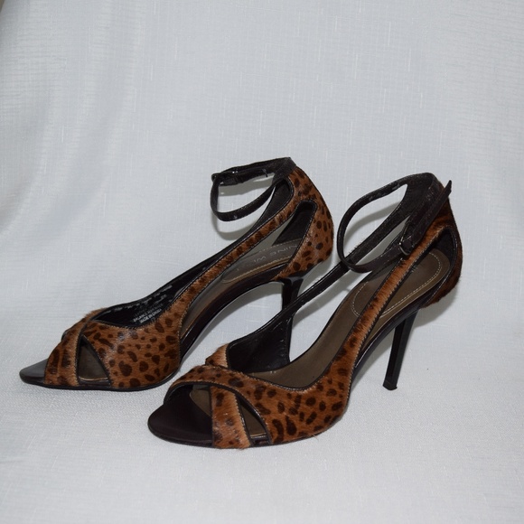 Nine West Shoes - Nine West Leather Print Heels